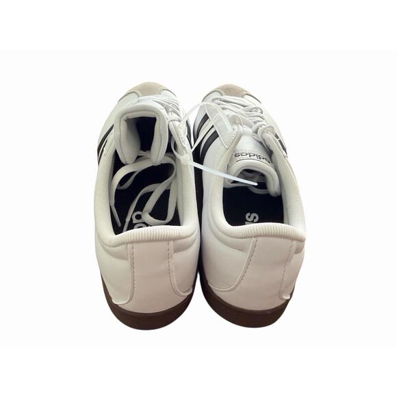 Adidas VL Court Base Cloud White Core Black Grey ID3711 Men\'s Size 9 NWOB main image 8